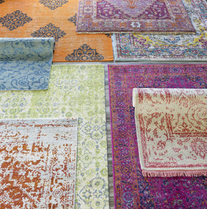 Milliken Magenta Area Rug