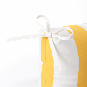 Outdoor Chair Cushions Set of 2 - 19 x 19 x 4 Inch Tufted Seat Cushions