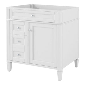Bathroom Vanity With 2 Drawers and Tip-Out Drawer Storage Cabinet