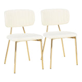 Bouton Contemporary/Glam Chair - Set of 2