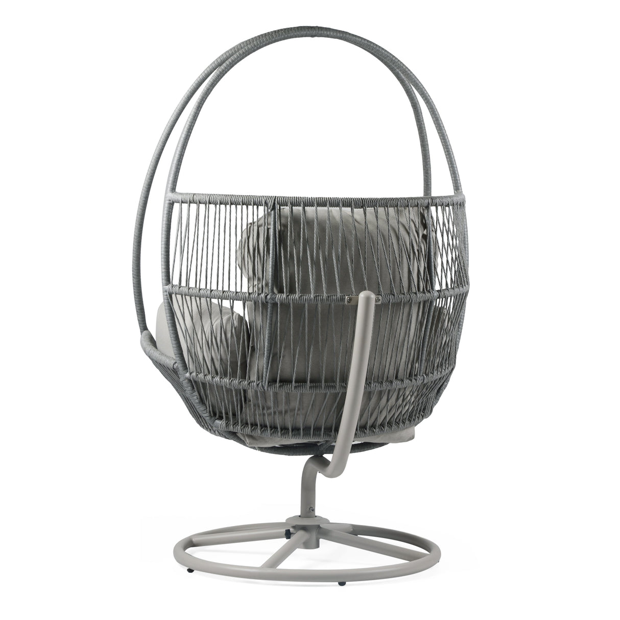 Reno Outdoor Wicker Swivel Lounge Chair