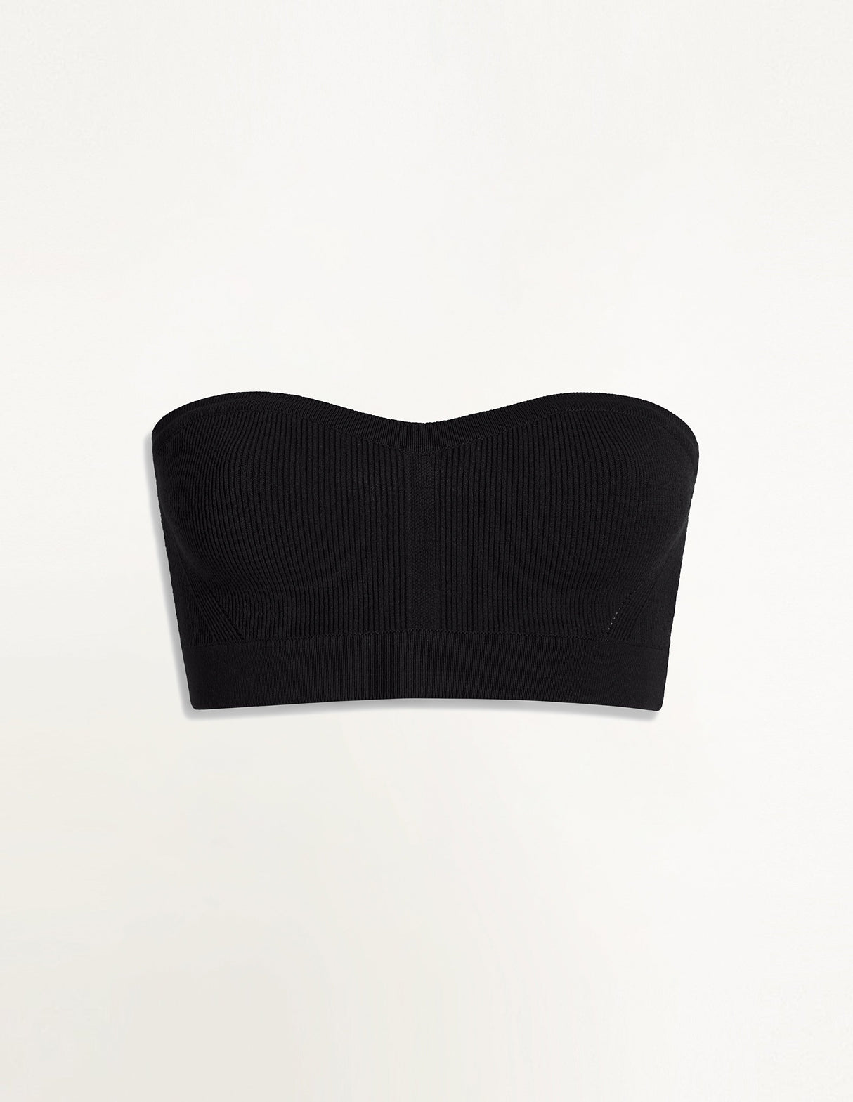 Ribbed Bandeau Top