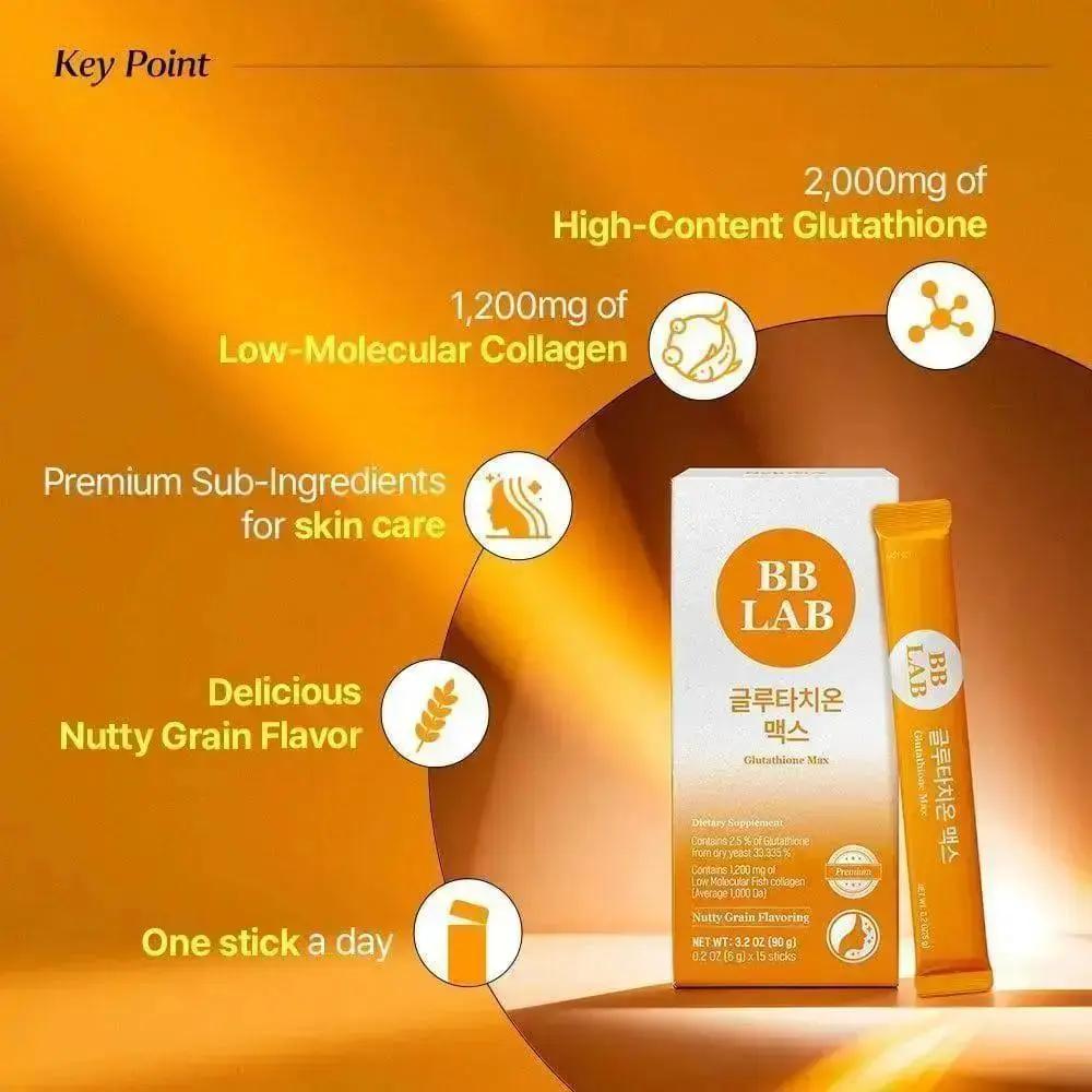 [Bright & Bounce Duo] Low Molecular Collagen 5000 & Glutathione Max, 3 Boxes Each