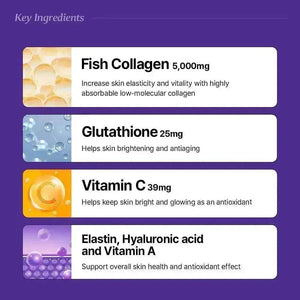 Low Molecular Collagen 5000 Bundle - 15 Sticks x 3 Boxes