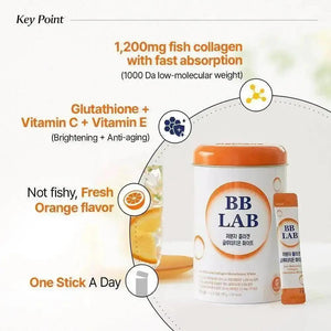 Bundle Low-Molecular Collagen Glutathione White 30 Sticks x 3 Box