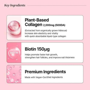 Plant Collagen Booster Glow Shot Bundle 14 Sticks x 3 Boxes