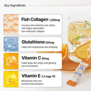 Bright & Firm Set: White Up Plus + Collagen Glutathione White