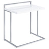Rectangular Top Snack Table - White