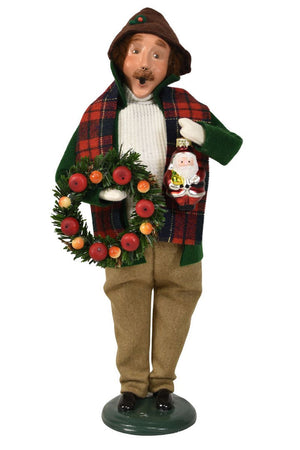 Ornament Family Man Caroler by Byers' Choice