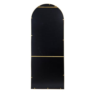 28x1x74' Celine Gold Arch Body Mirror