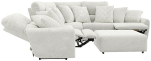 Majesty - Deep Seating Power Reclining Sectional And Ottoman