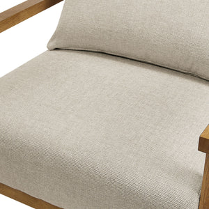 Reagan - Arm Accent Chair With Lumbar Pillow
