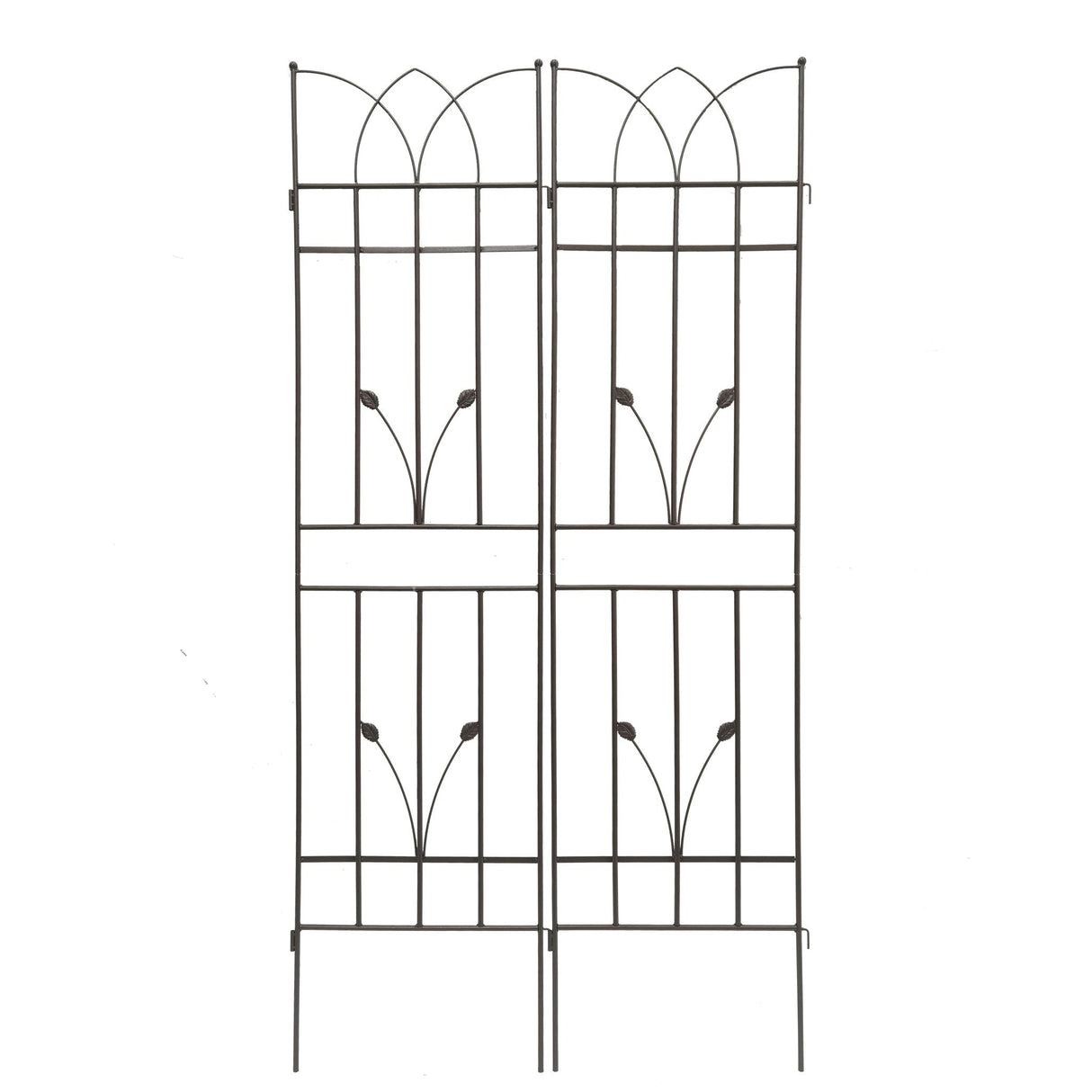 Metal Garden Trellis Rustproof For Climbing Plants Outdoor Flower Support