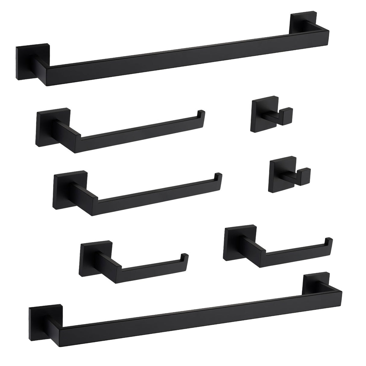 8-Piece Bathroom Hardware Set