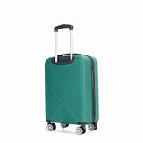 2 Piece Luggage Sets Lightweight Suitcase, Spinner Wheels