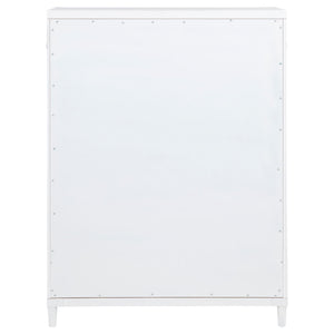 Gracemont 5-drawer Bedroom Chest of Drawers White