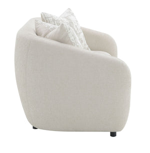 Etienne Loveseat With 3 Pillows - Beige