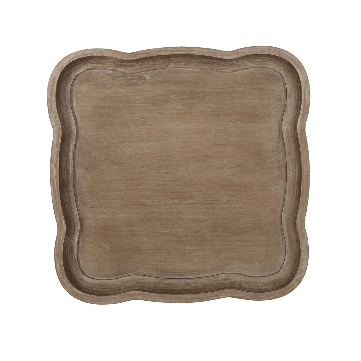 Accent Table with Hourglass Base and French Country Design