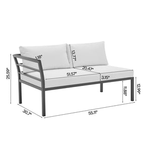 Sunnyside - 5 Piece Outdoor Conversation Set