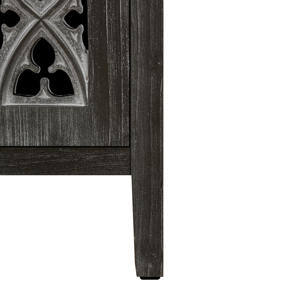 Hollow Four Door Antique Cabinet, American Country Style
