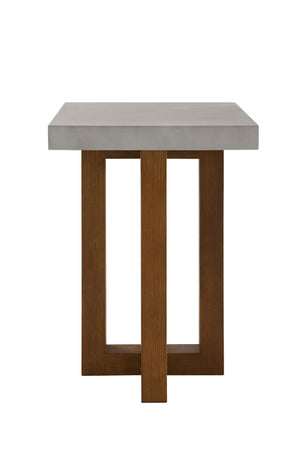 Keven - Faux Concrete Top Table