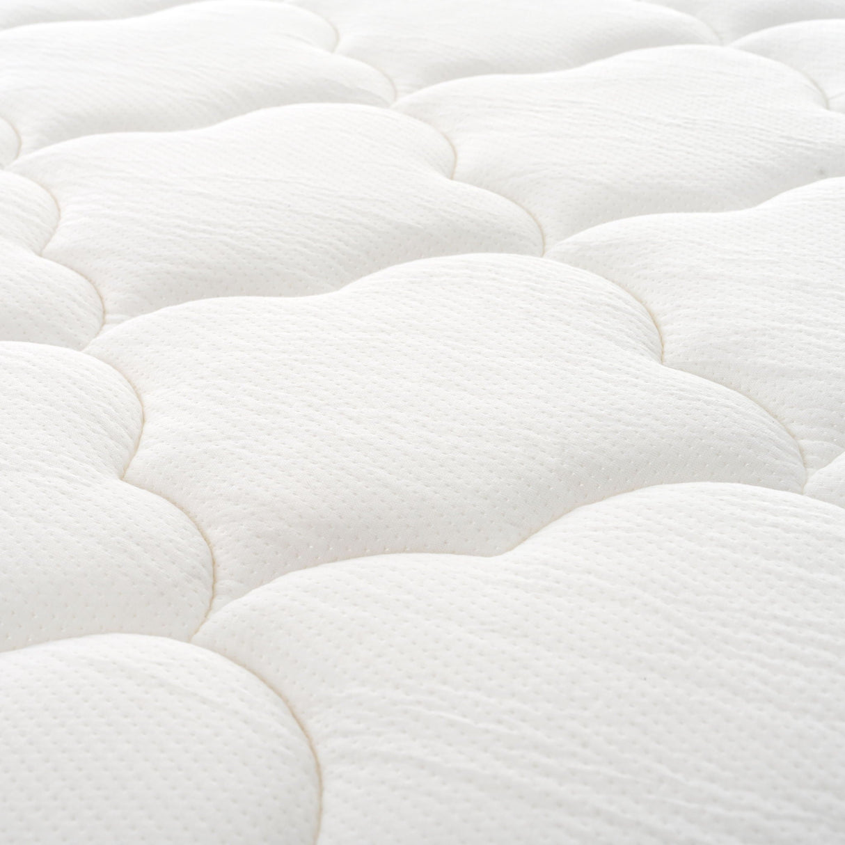 12" Hybrid Mattress With Pocket Coils And Memory Foam, Medium Firm
