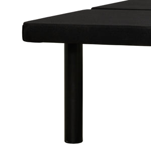 Queen Size Platform Bed Frame, Bedroom Furniture Metal Bed Foundation Base - Black