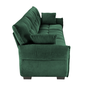 3-Seater Sofa Set with Pillows - Premium Chenille Design