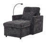 Multifunctional Recliner Sofa with Storage and Phone Bracket