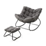 Egg Rocking Chair With Ottoman