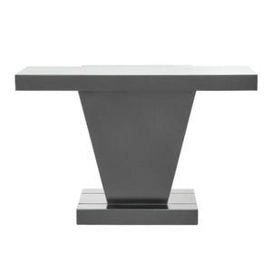 Nysa - 32"H Console Table - Mirrored & Faux Crystals