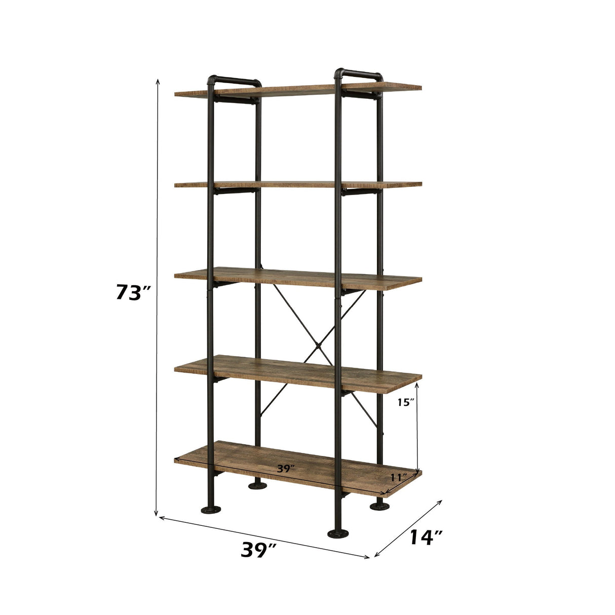 Nefo - Bookshelf - Oak