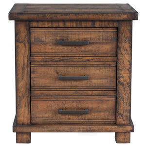 3 Drawer Nightstand
