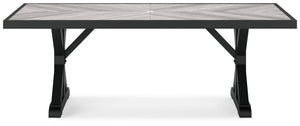 Beachcroft - Rect Dining Table W/Umb Opt