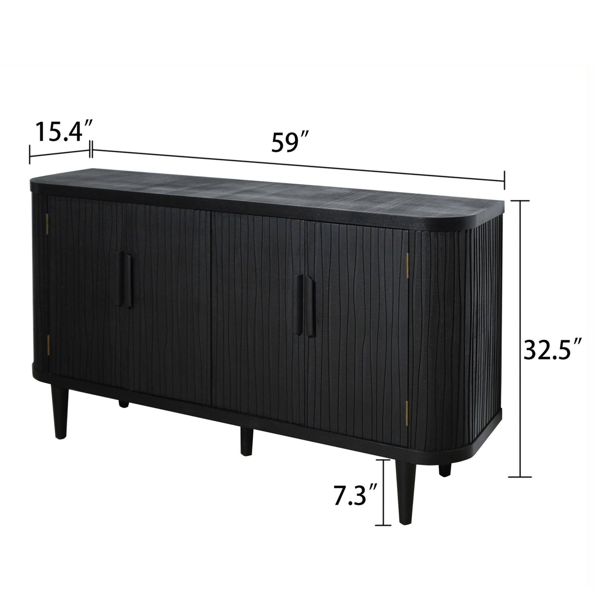 Modern Accent Storage Cabinet