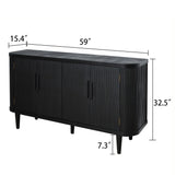 Modern Accent Storage Cabinet