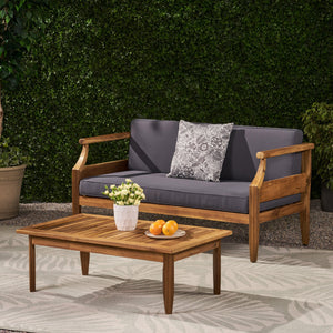 Aston Outdoor 4 Seater Chat Set with Cushions