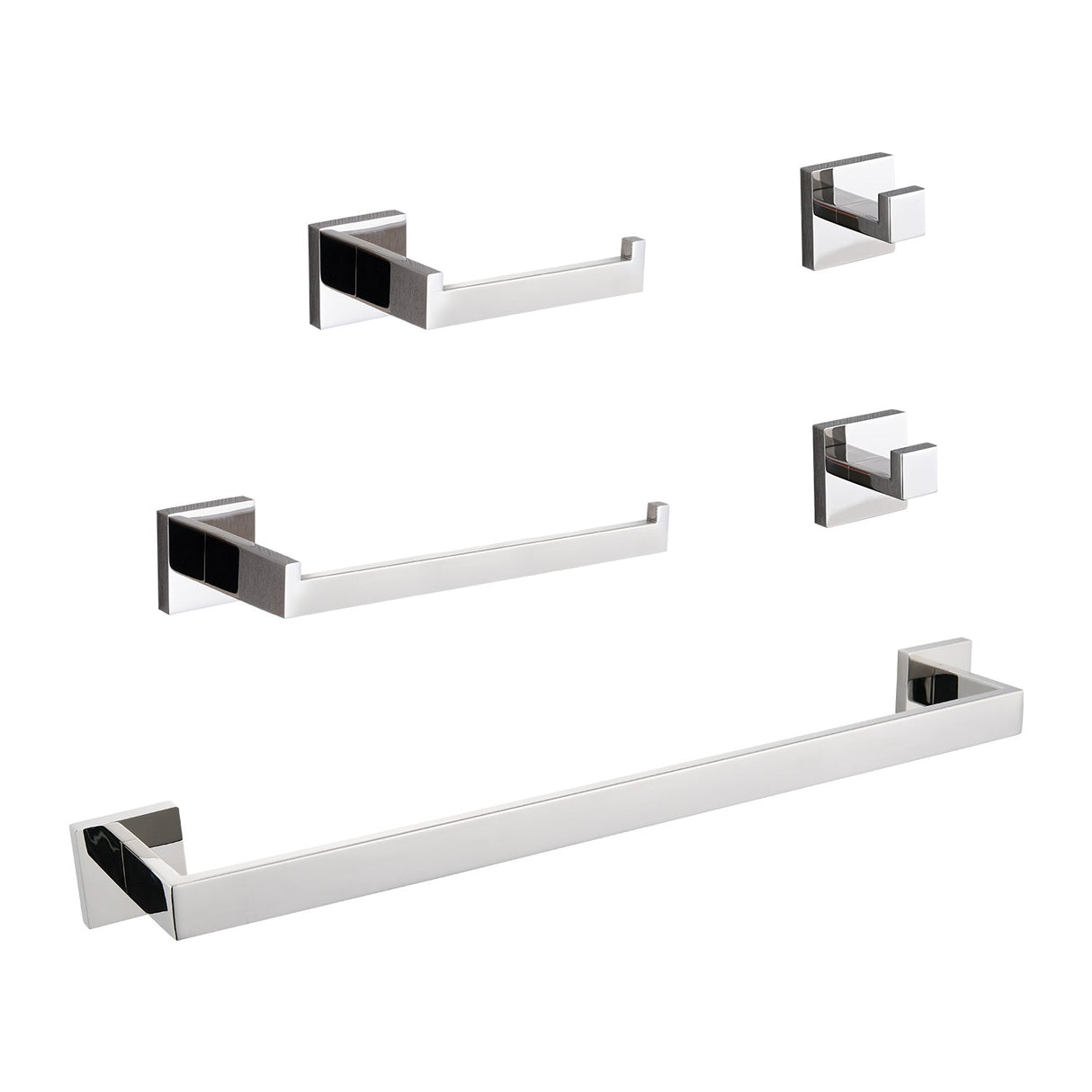 5-Piece Bathroom Hardware Set