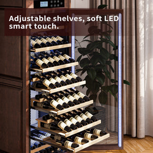 Temperature Control Professional Wooden Refrigerated Wine Cabinet
