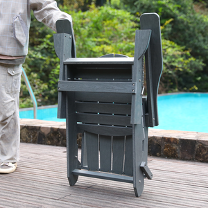 Adirondack Folding Chair with Dual Cup Holders