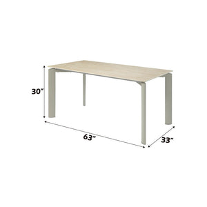 Ingram - Dining Table - Sintered Stone & Light Gray
