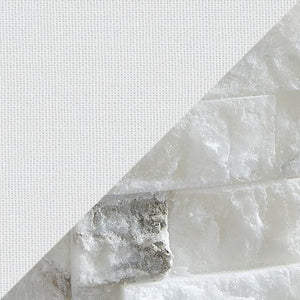 Malise - Alabaster Table Lamp  - White