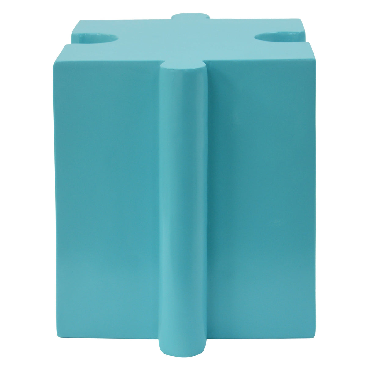 3-Piece Artistic Puzzle Table Set with Modular Interlocking Design