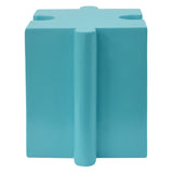 3-Piece Artistic Puzzle Table Set with Modular Interlocking Design