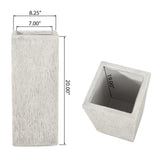 20" H MGO Garden Urn Planter - Antique White