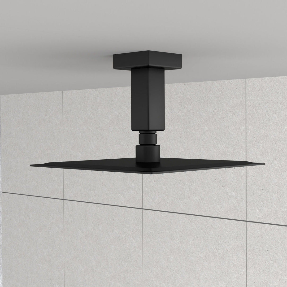 Ceiling Mounted Shower Arm With Flange Stainless Steel