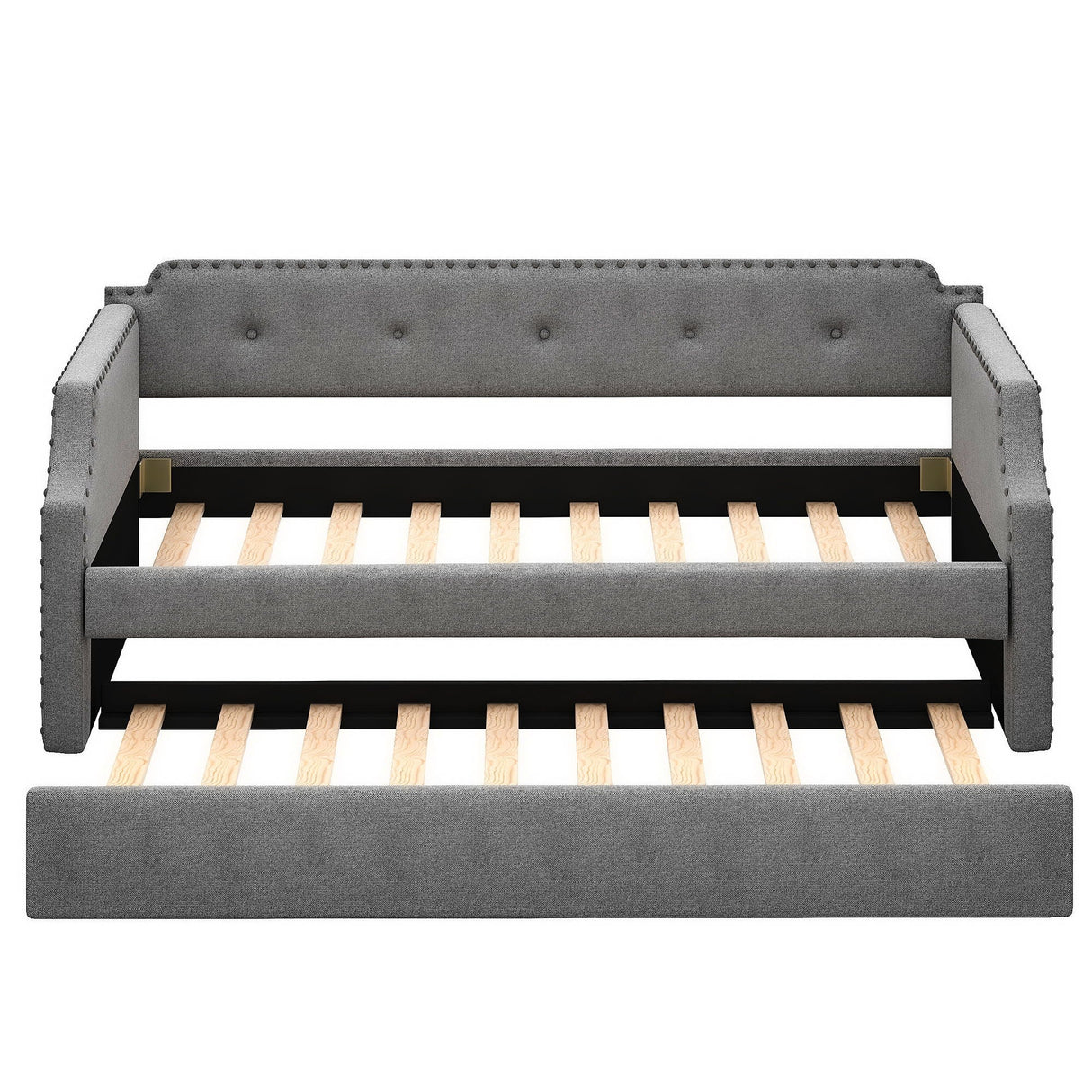 Upholstered Daybed With Trundle