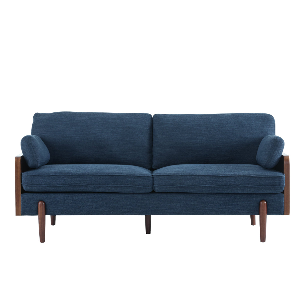 Mid-Century Modern Sofa - Navy
