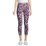Calvin Klein Women s Leopard Print High Waist Leggings Red Size Large