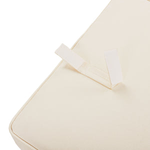 2-Piece Outdoor Teak Acacia Wood Conversation Set